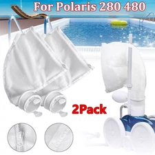 2 Pack Pool Cleaner Bags All Purpose Filter Bag for Polaris 280 480 Part K13 K16