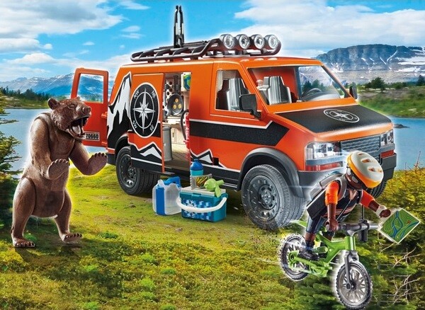 Playmobil ® 70660 Adventure van Van d'aventure Off-road action