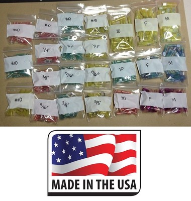 1920 pc 3M Heat Shrink Electrical Wire Connector Refill Kit Waterproof Terminals