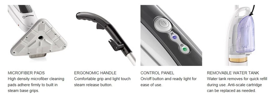 NUEVO Limpiador de vapor confiable 300CU PRO Steamboy fregona de piso  Foto 3 de 3