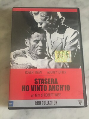 DVD ''HEUTE ABEND HABE ICH AUCH GEWONNEN'' ROBERT WISE SEHR GUT RKO ELLEU ITALIEN