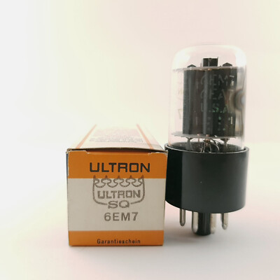 1 X 6EM7 / 6EA7 ULTRON SQ. RÖHRE. NOS/NIB. RCB83