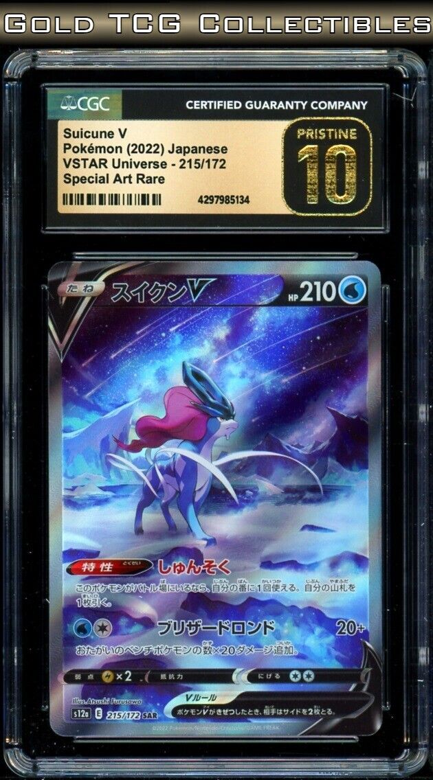 Mavin  Raikou V SAR 218/172 s12a VSTAR Universe Japanese Pokemon Card - NM