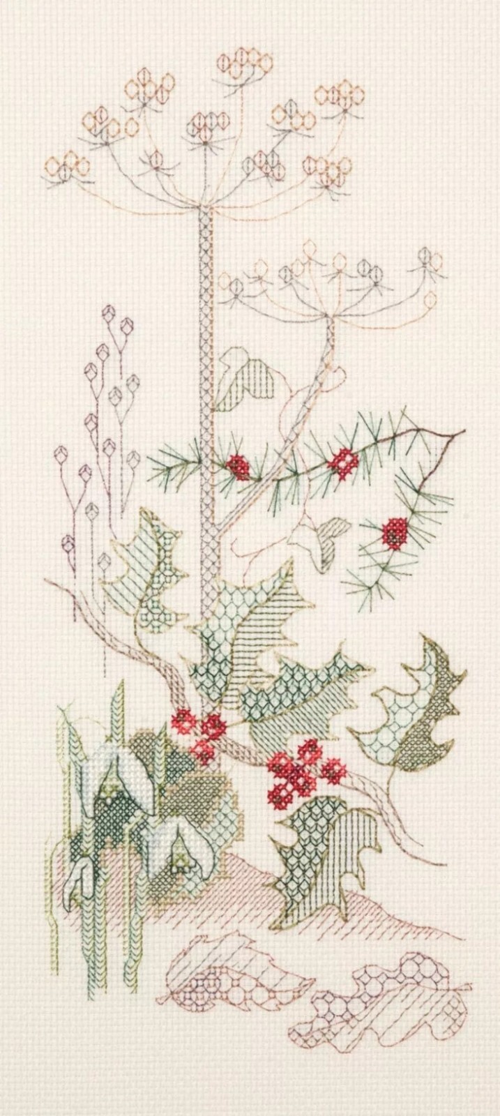 Bothy Threads Derwentwater Seasons Panels - Winter Counted Cross Stitch Kit