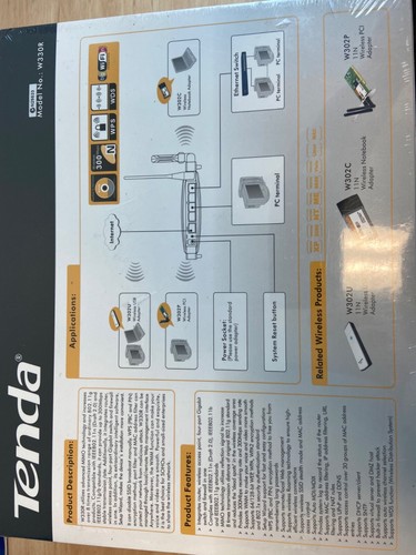 Tenda Wireless -N Broadband Router - Picture 3 of 4