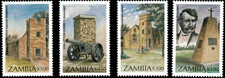 Zambia #SG750-SG753 MNH 1996 Livingstone Mbereshi Vorbeck Niamkolo 650-653