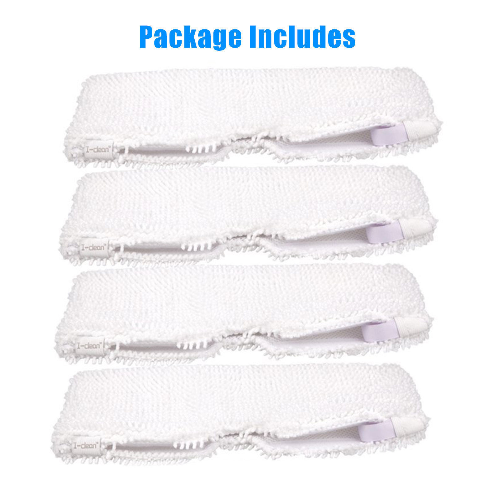 4Pack Replacement Cleaning Pads For Shark Pocket Steam Mop S3501 S3601