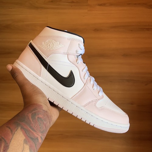 jordan 1 mid barely rose