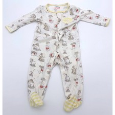 Disney Baby Winnie the Pooh Footed Snap Sleeper Pajamas 3/6M