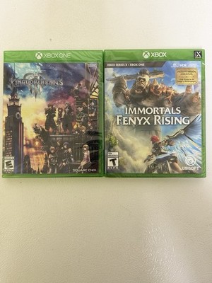 Immortals Fenyx Rising And Kingdom Hearts III both Brand New Sealed For XBOX