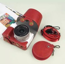 For Sony ZVE10 ZVE10L Camera Bag Protection Dock Case Base Leather Cover Shell