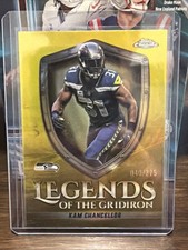 2025 Topps Chrome GOLD Kam Chancellor Legends of the Gridiron #LOG-34 /275 Sea