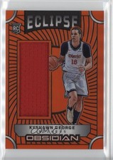 2024-25 Panini Obsidian Orange Flood /99 Kyshawn George Rookie Relic RC
