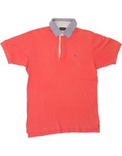 Polo Brooksfield para hombre IT 52 grande rojo algodón CR03
