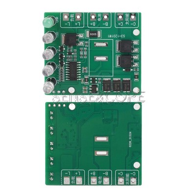 12V 12A MPPT Solar Charge Control Module Monitoring Power Supply Ternary LiFePO4