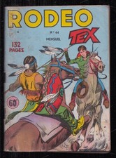 PETIT FORMAT RODEO N°44 . LUG . 1955 . EO . TEX WILLER . RARE ! .