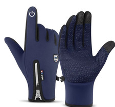 Outdoor Insulated Windproof Waterproof Sports Gloves, Touchscreen Winter Gloves