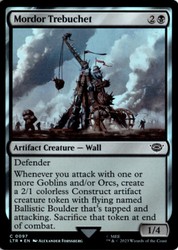 Mordor Trebuchet - Foil - The Lord of the Rings: Tales of Middle-earth