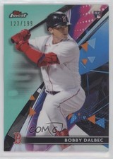 2021 Topps Finest Aqua Refractor 123/199 Bobby Dalbec #92 6tw
