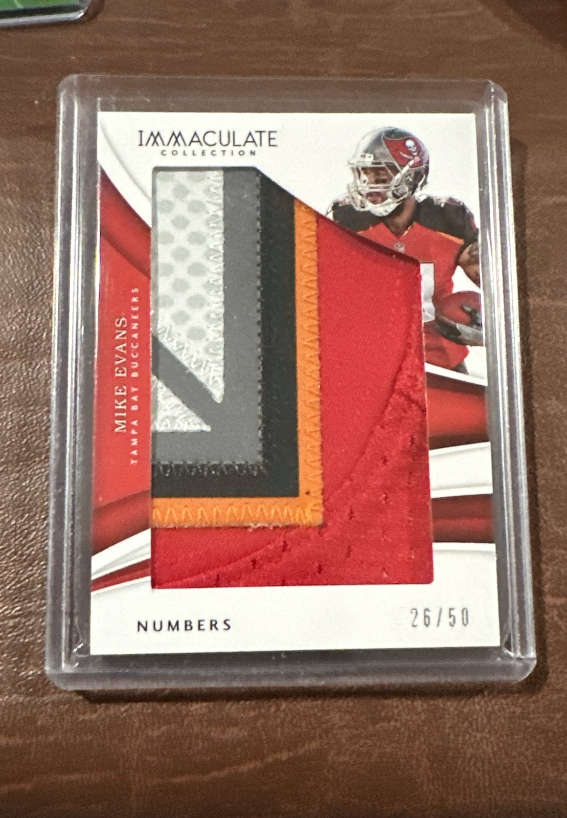 2018 Panini Immaculate Collection Jumbo Mike Evans #IM-71 Numbers /50 Patch 👀🔥