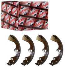 ASHIKA BREMSBACKEN SATZ HINTERACHSE PASSEND FÜR KIA RETONA SPORTAGE