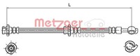 Metzger Bremsschlauch 4110129 Passend FüR Nissan