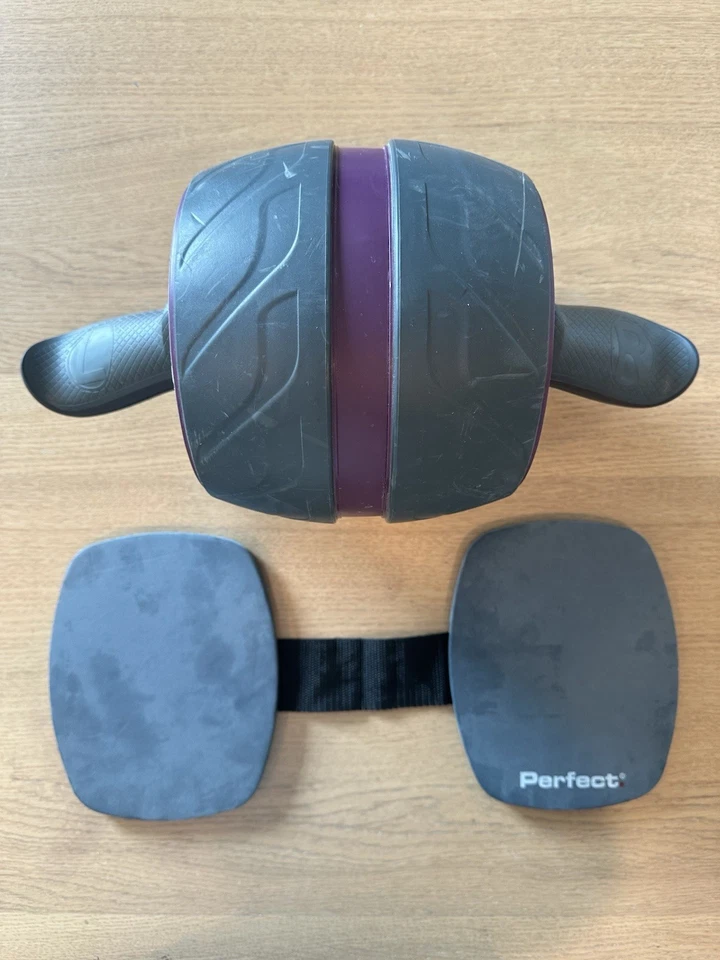 Rueda de rodillos Perfect Fitness Ab Carver Pro con resistencia de resorte incorporada Foto 2 de 2