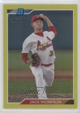 2020 Bowman Heritage Chrome Prospects Yellow Refractor 32/75 Zack Thompson 0t2