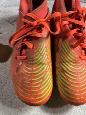 Mens 6.5 Adidas Predator Edge.1 SG Red Soccer Cleats Game