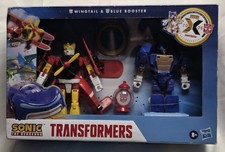 Transformers Collaborative Sonic the Hedgehog Figure Wingtail & Blue Booster