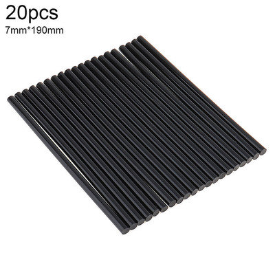 20pcs Hot Melt Black Glue Sticks Adhesive For Glue Gun Heating Craft 7mm x 190m*