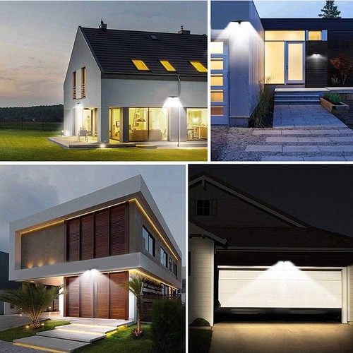 Solar Lights Outdoor, 3 Modes/144 LEDs Solar Motion Sensor Security Lights Wi... - Picture 8 of 8