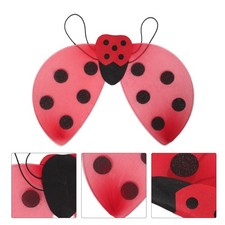 Prom Ladybug Wings Kids Costume Accessories Children Girls Halloween