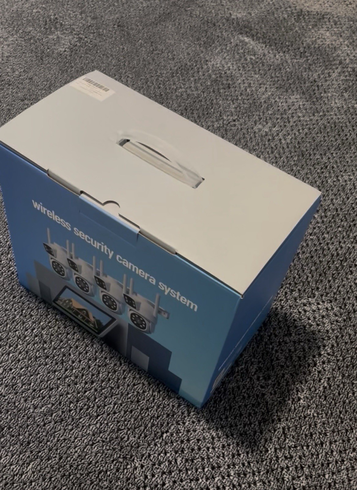 Wireless Security Camera System - 4 Cameras + Monitor  