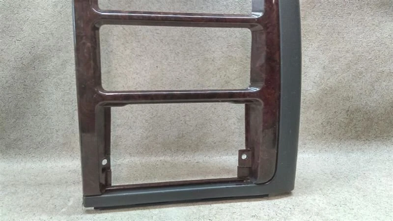 Borde de tablero de bisel de radio compatible con Nissan Quest F120-183206 1999 2000 2001 2002 Foto 3 de 4