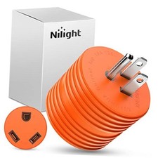 15 to 30 Amp RV Power Adapter 110 Volt Heavy Duty 15Amp Male to 30Amp Female