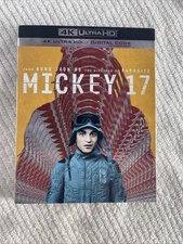 MICKEY 17 4K UHD + W/ Slipcover / Robert Pattinson New NO Digital Code