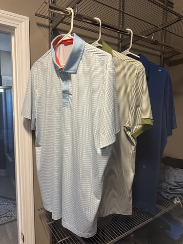 Three (3) Redvanly golf polos large