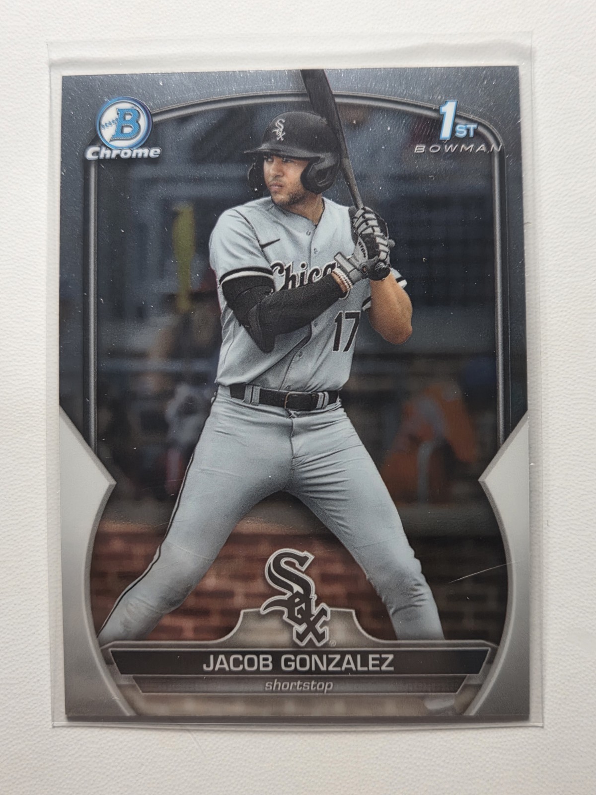 2023 Bowman Chrome 1st Jacob Gonzalez BDC 167 White Sox
