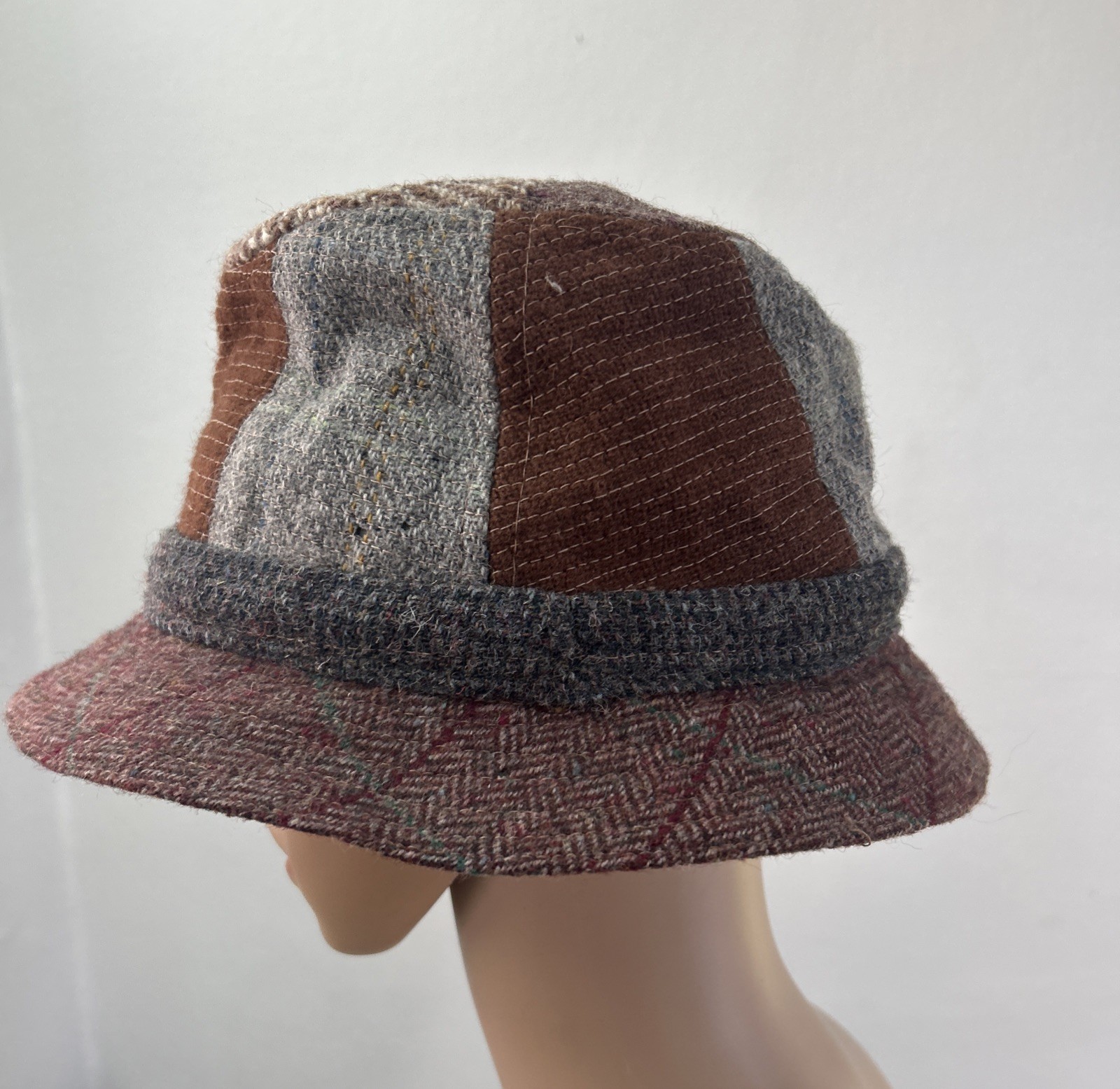 Jonathan Richard Patchwork Donegal Walking Hat Tw… - image 4