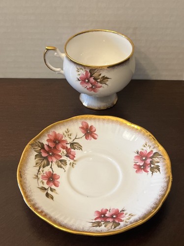 Vintage Lot Of 3 Rosina Fine Bone China England Tea Cup and Saucer Floral - Picture 11 of 14