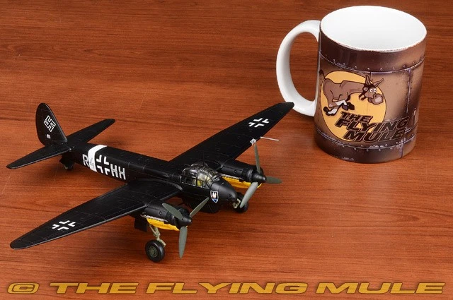 Corgi 1:72 Ju 88C-6 Luftwaffe 1./NJG 2 Gerhard Boehme R4+HH - Image 4 of 4