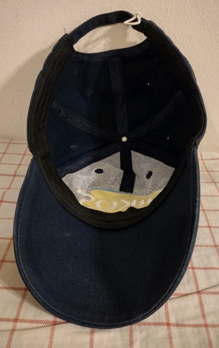 Oikos Smoothie King Employee Cap Hat Blue Mens Adjustable Embroidered View 6