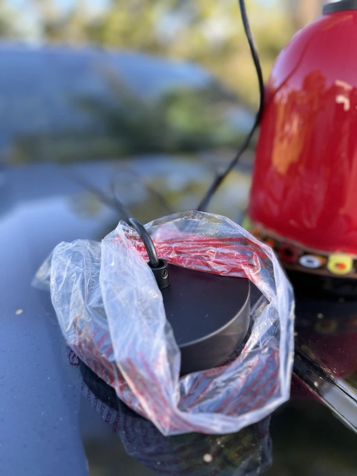 Luz colgante OGGETTI Art Soplada de cristal de Murano rojo/negro NUEVO Foto 4 de 4