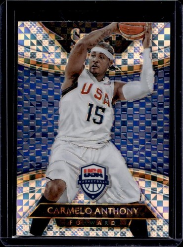 2014-15 Select Carmelo Anthony Prizm Silver #224 USA