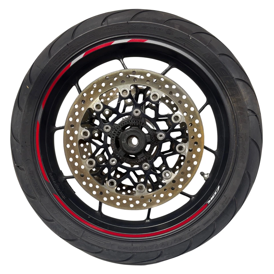 RUEDA DELANTERA HONDA CBR 650R MICHELIN PILOT POWER NEUMÁTICO 120 70 ZR17 2019 - 2023 Foto 2 de 4