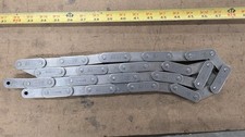 Stainless Steel C2060 Roller Chain 304 SS Double Pitch Conveyor Chain 59" Long