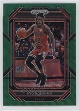 2022-23 Panini Prizm Green Wave Prizm Ayo Dosunmu #79 11es