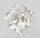 Certified 1.01 Carat E SI2 Princess Natural Enhanced MINED Diamond 5.47x5.34mm — photo 1