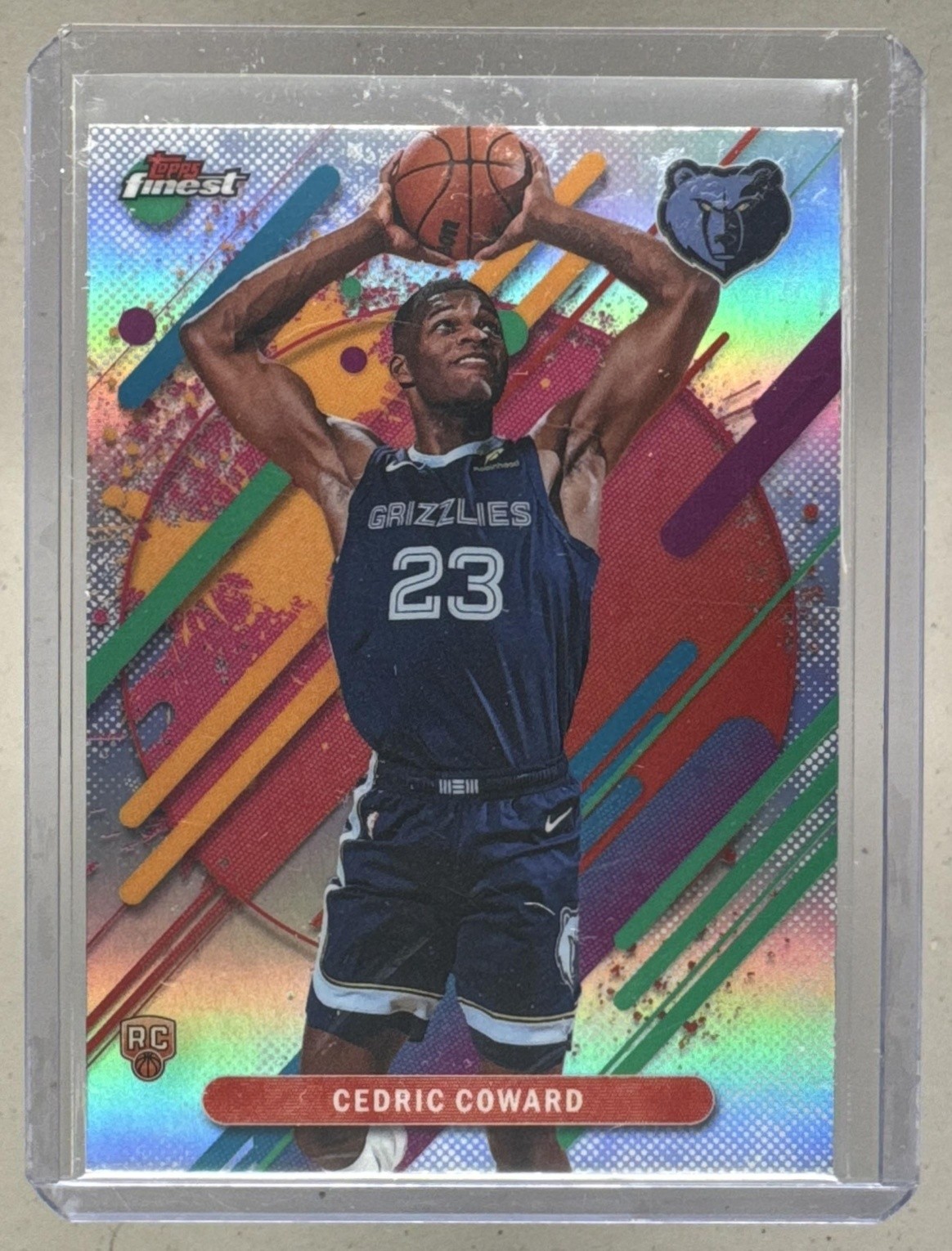 Cedric Coward 2025 Topps Finest #211 Refractor Rare Rookie RC